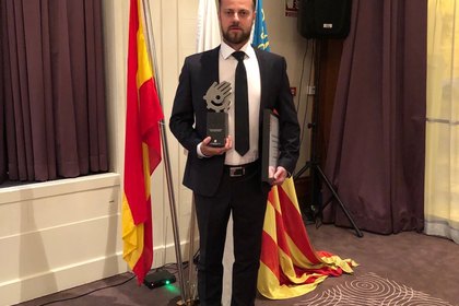 Генералният консул Цветелин Цолов получи годишната награда на Ротари клуб във Валенсия